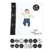 Load image into Gallery viewer, Baby’s First Year Blanket &amp; Cards Set
