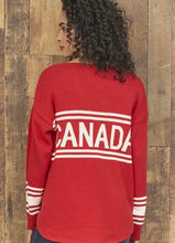 Load image into Gallery viewer, Parkhurst- Red Canada Sweater
