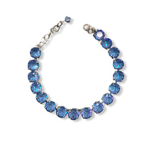 Load image into Gallery viewer, Swarovski Crystal Bracelet with Extension (Silver Chain)
